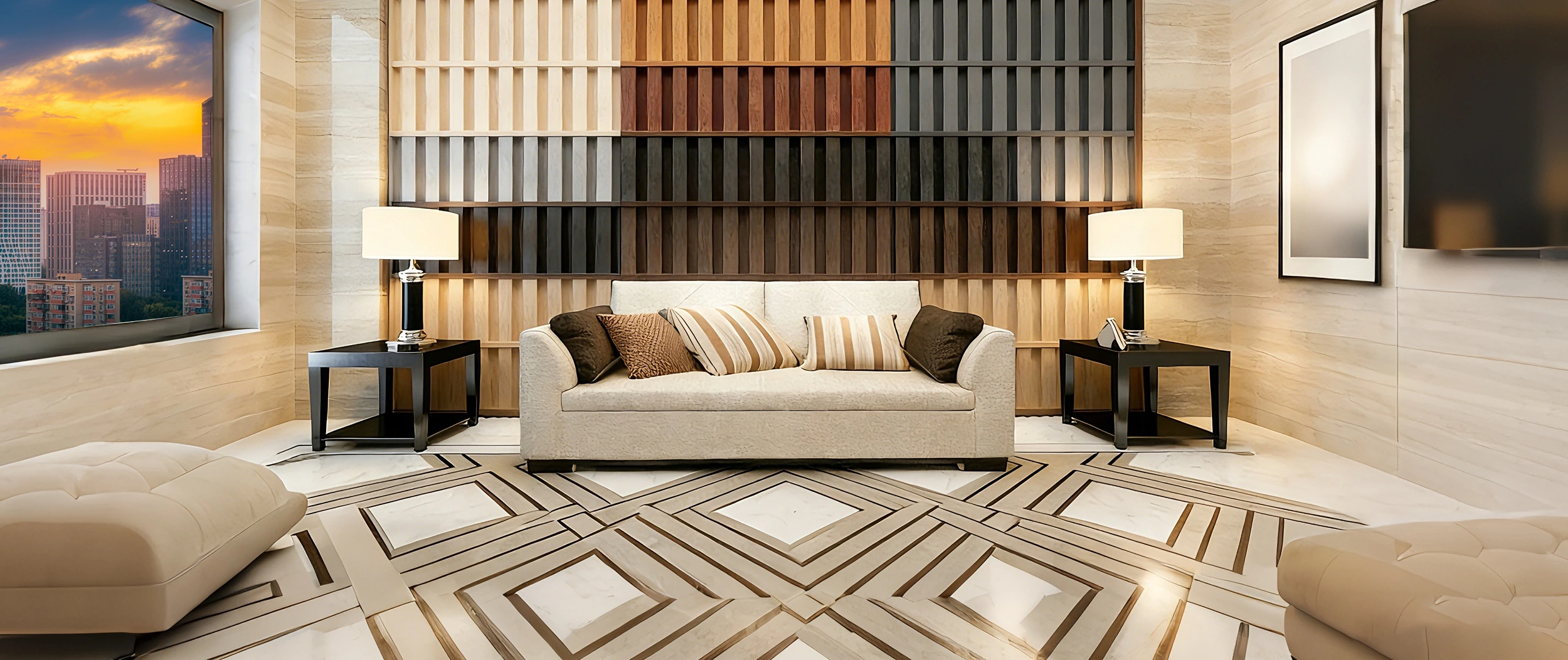 الشركة المصنعة للوحة الحائط المخددة WPC في الصين