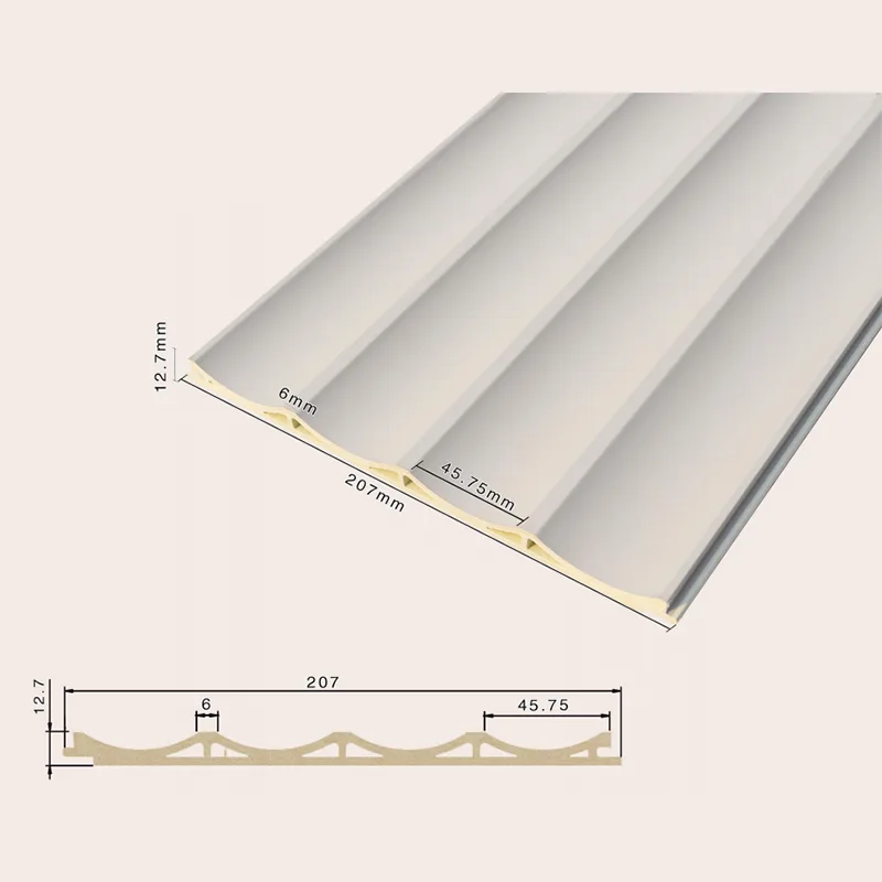 207 لوحة مجوفة ذات 4 شبكات مخددة